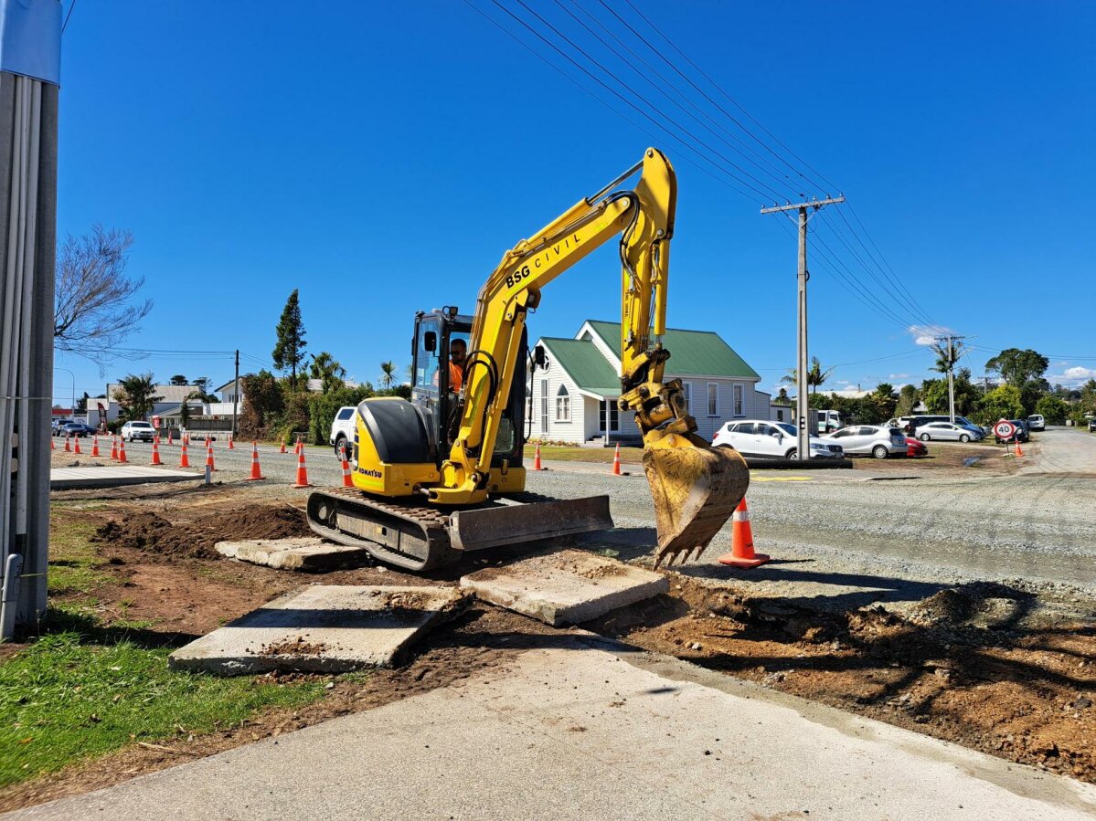 Moir Street rehabilitation works underway